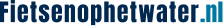 Fietsenophetwater logo donker